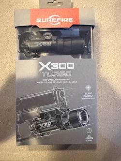 SureFire X300 Turbo X300T-B Weapon Light – Brand New in Box