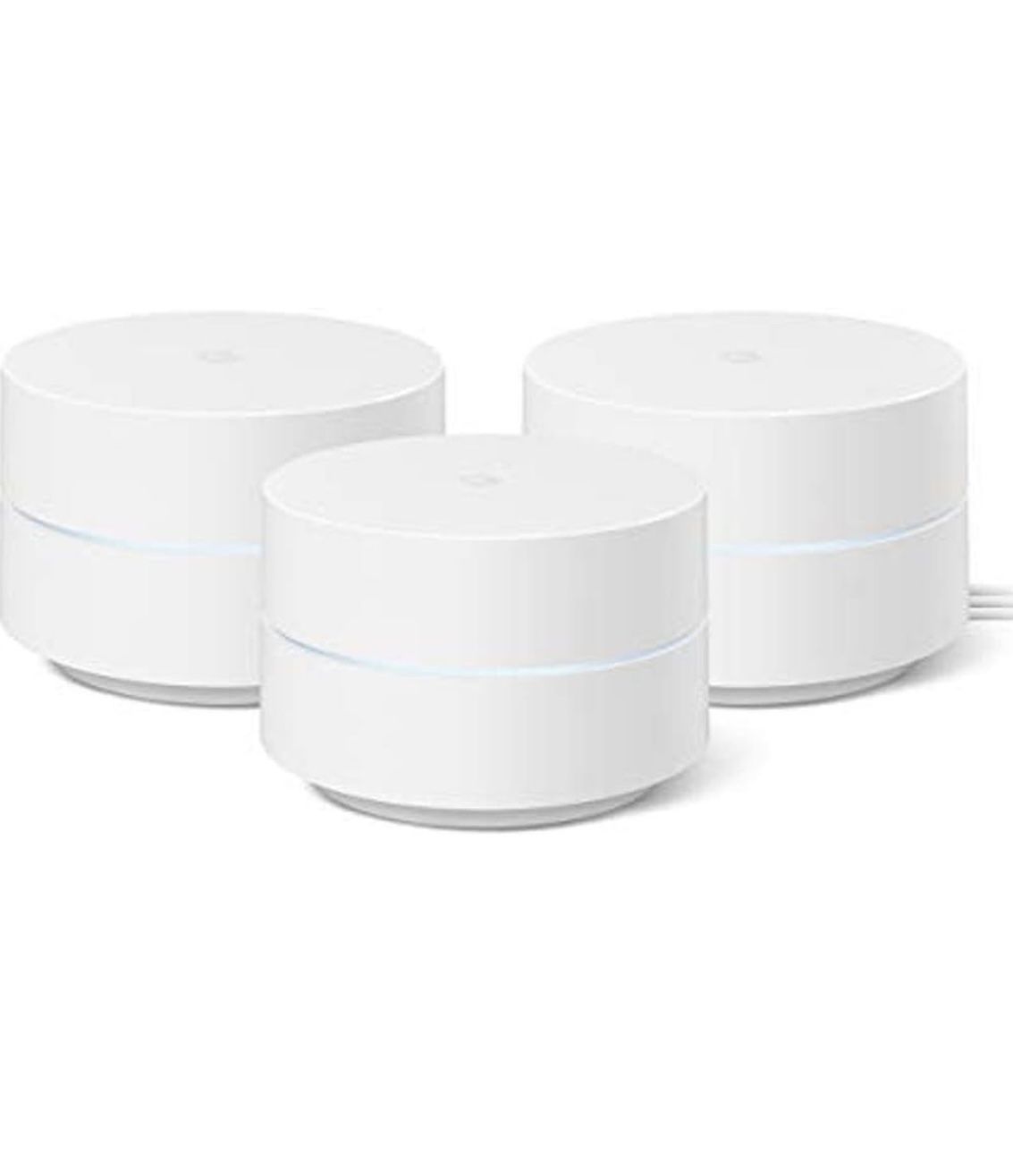 Google Wifi - AC1200 - Mesh WiFi System - Wifi Router - 4500 Sq Ft Coverage - 3 pack