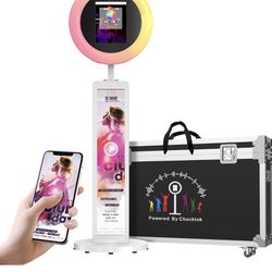HARZHI 38'' LCD Screen Portable Photo Booth Compatible with Any Ipad