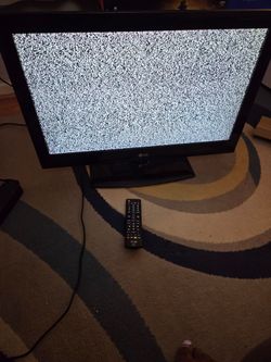 LG Flat Screen TV with Remote