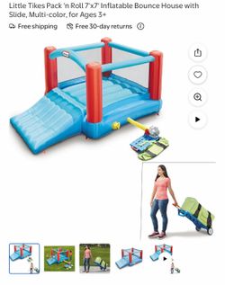 Little tikes portable jumper jump house trampoline