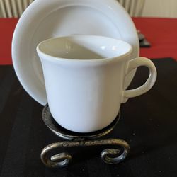 Vintage Brass, Teacup And Saucer Display Stand