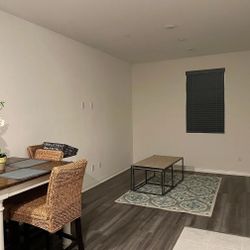 Breakfast Nook With Seagrass Bar Stools 