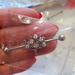 Money Tree Industrial Barbell Stainlessteel