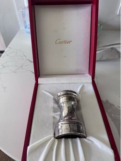 Vintage Cartier Sterling Silver pepper mill