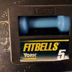 Dumbbells 5 pounds set New