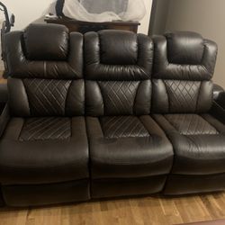 Black Electric Couch