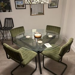 Glass Dining Table