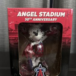 Angel stadium 50th anniversary Mickey doll