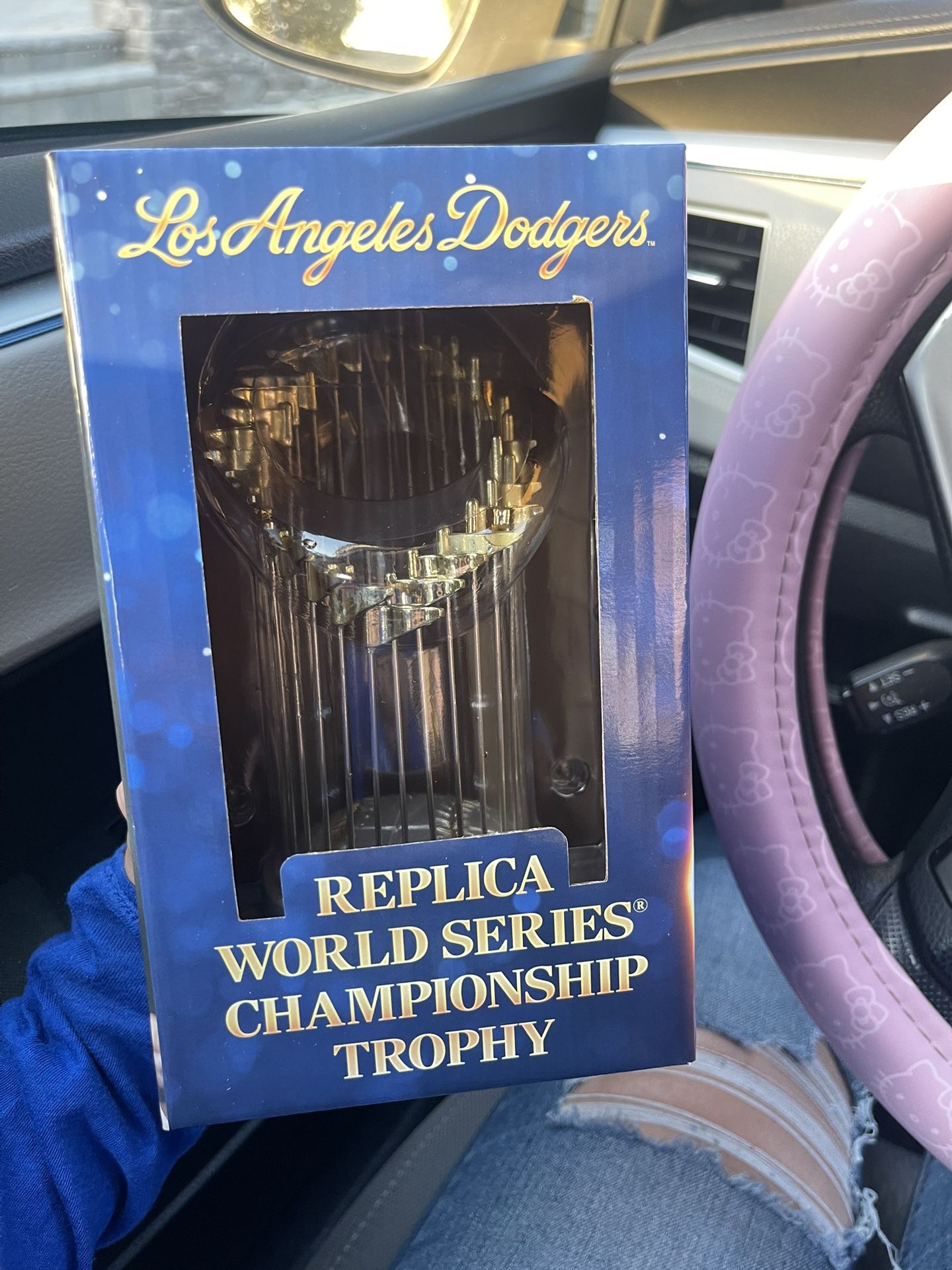 Dodgers World Series Trophy
