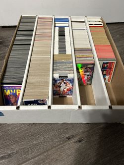 400ct Box Full Of random baseball cards 80s-25s