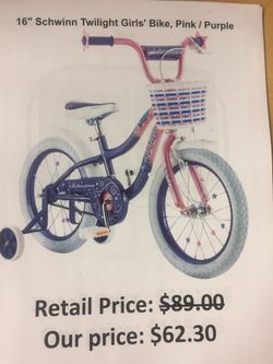 16 schwinn twilight girls bike for Sale in San Leandro CA OfferUp