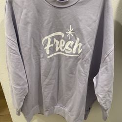 Brand new Levi’s women sweatshirt crewneck oversize hoodie size L $64.5