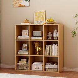 9-Cube Storage Shelf Bookcase