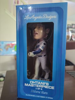 Shohei Ohtani Masterpiece Bobblehead Trade for Yoshi