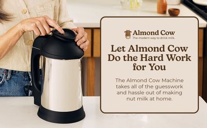 Almond Cow - homemade plant milk machine 