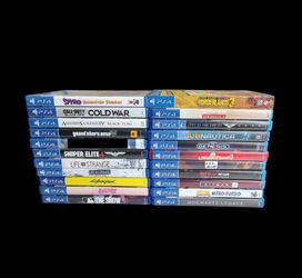 PlayStation 4 games Call of Duty, GTA, Cyberpunk & more $12-$25 EACH READ DESCRIPTION