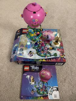 LEGO Trolls World Tour 41252 Poppy's Hot Air Balloon - 100% Complete