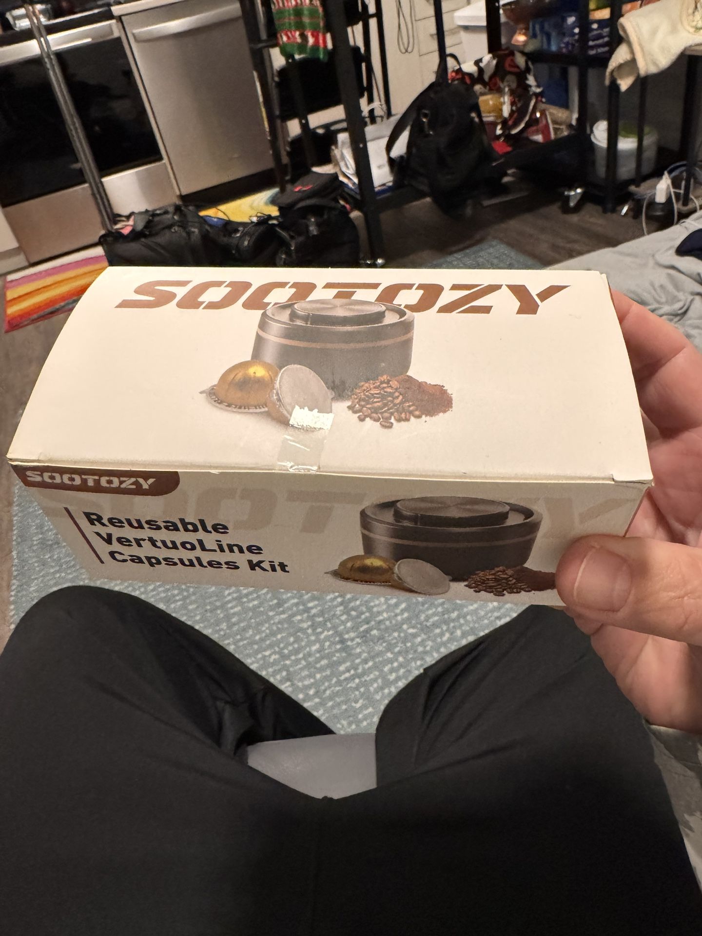 Nespresso Vurtuo Line Reusable Capsule Kit Sootozy Never Been Opened 