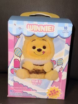 Disney Winnie The Pooh Blind Box Confirmed Figure Toy Gift-Secret Winnie Bee