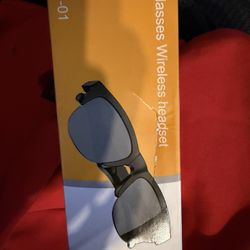 F-01 Glasses Wireless Headset Power Amplifier Low Power IPX4 Waterproof