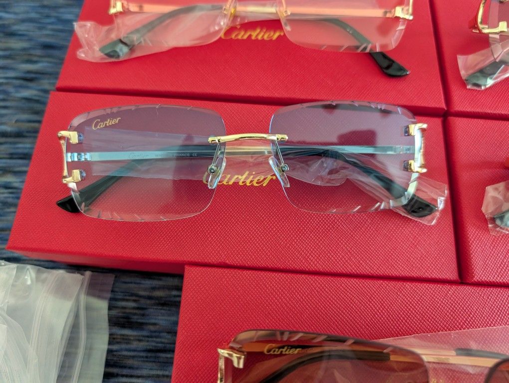 Blue Diamond Cut Cartiers