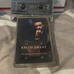 Keith sweat I’ll give all my love to you Casete