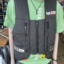 Men’s Black Kleep VEST Sizes Small To XXL 