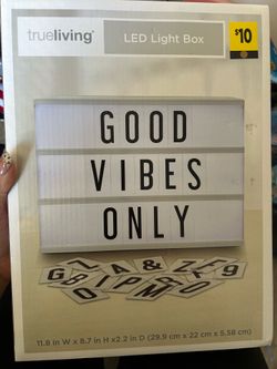 LED light box