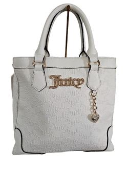 Pre-loved Juicy Couture White Tote Bag