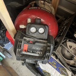 6 Gal. 150 PSI Portable Electric Air Compressor