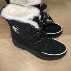 Sorrel Tivoli - Size 7.5 Black Boots