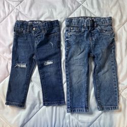 Cat & Jack Toddler Jeans Bundle (2 Pairs)