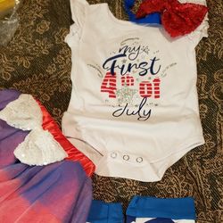 4th of July Baby Outfit 