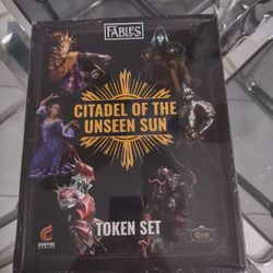 New Token set for the board game "Citadel of the Unseen Sun" by Fables.