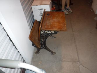 Vintage Children's School Desk 1910's