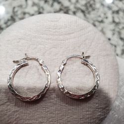 925 Hoops Medium