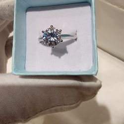 New Luxury Cz Diamond Ring Size 7