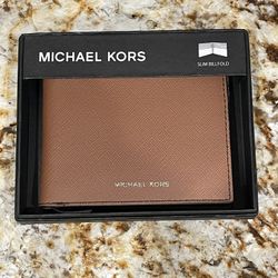AUTHENTIC MICHAEL KORS SLIM BILLFOLD WALLET