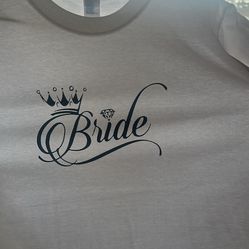 Groom T Shirt / Bride T Shirt 