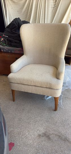 Nice upholstery wing back chair