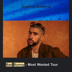 Bad Bunny Concert - Most Wanted Tour