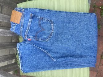 Levi’s Women’s Ribcage Blue Jeans 