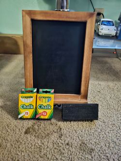 Chalkboard Stand w/ Accessories