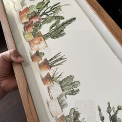 Framed Wall Art- Succulent& Cactus