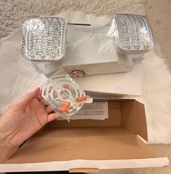 3 boxes LED Emergency Lighting Fixtures with 2 Heads