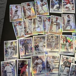 (279) Topps Chrome 2021 Baseball Cards. Stars, Rookies And Refractors