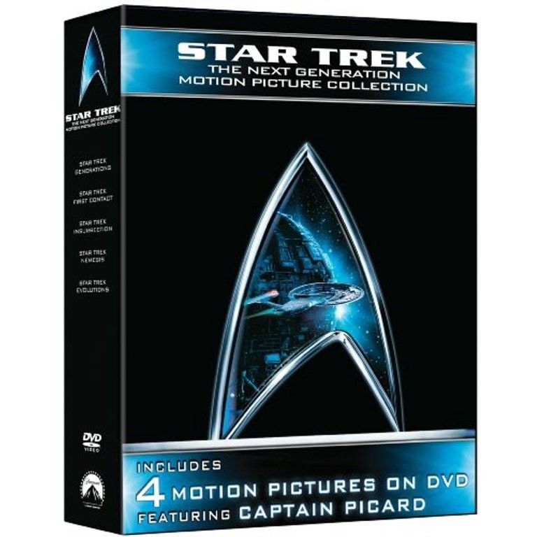 Star Trek The Next Generation Motion Picture Collection 5 DVD Box Set