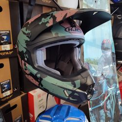 HJC Motocross Helmet Camo Print size XXL brand new high quality DOT motocross racing helmet