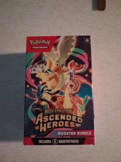 Ascended heroes booster bundle pokemon evolutions tcg